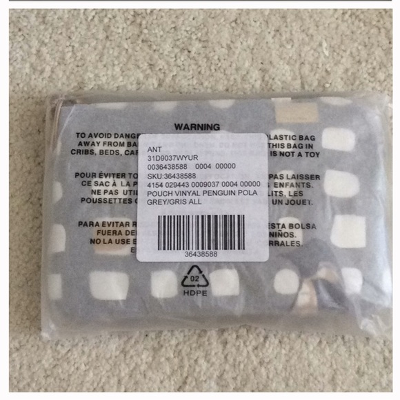 🆕Anthropologie KESTREL Penguin 🐧 Wristlet Wallet - Picture 3 of 4